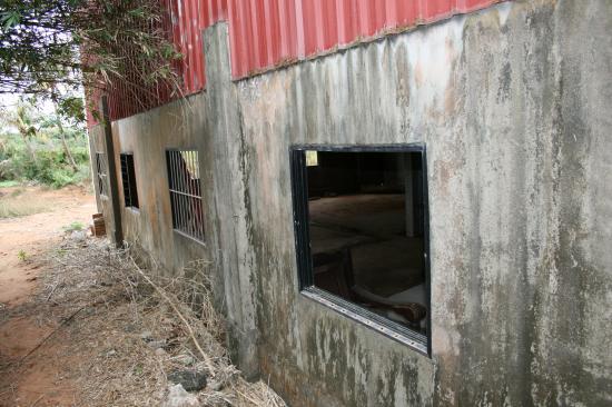 空き巣被害にあった格子戸